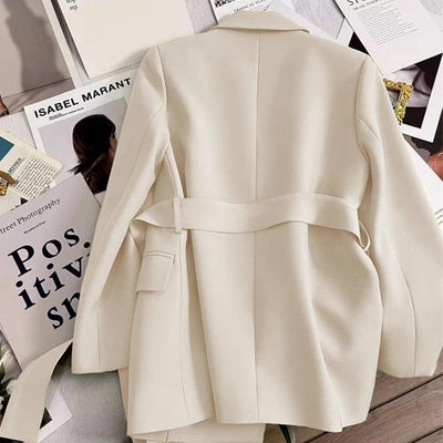Avelena | Langarm-Blazer mit Schleife