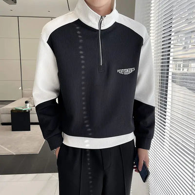 Avelena | Winter Sweatshirt mit Stehkragen
