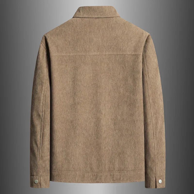 Dwayne - Weiche gerippte Herrenjacke für lässige Herbstlooks
