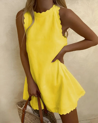 Genevie – Leichtes ärmelloses Minikleid