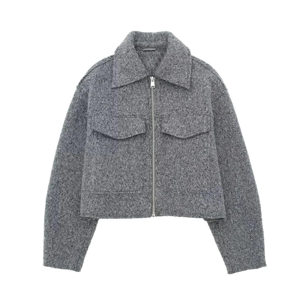 Avelena | Moderne Stoffjacke