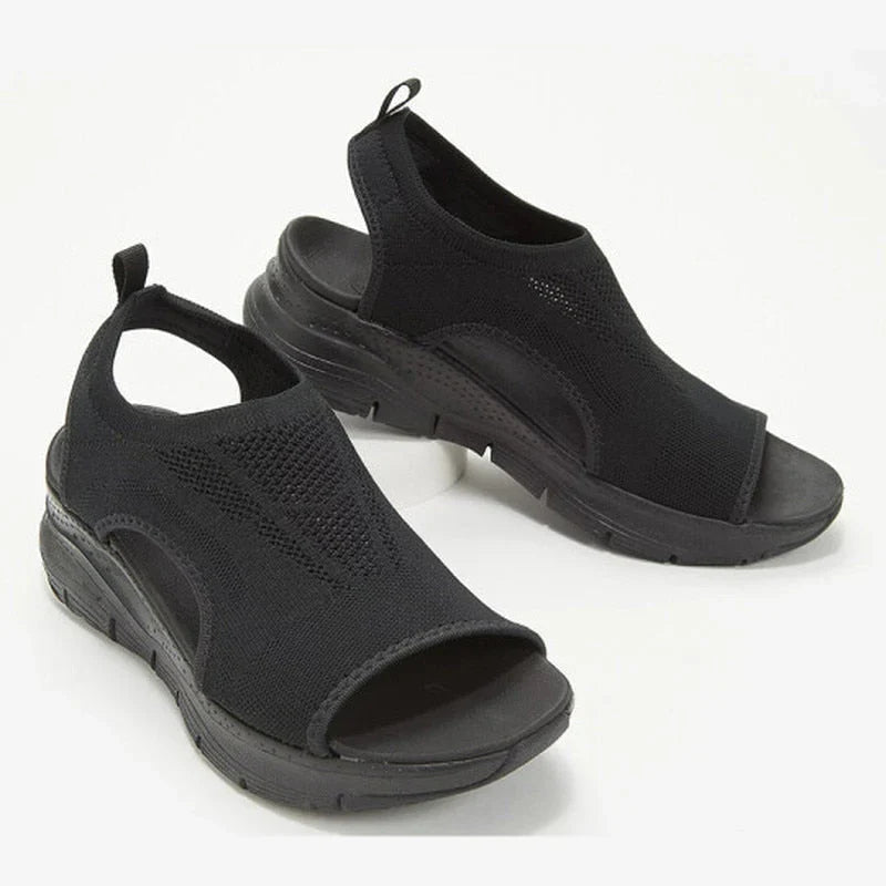 Rhyna – Stylische orthopädische Strickschuhe