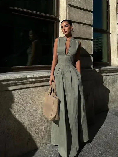 Michi – Luxuriöses Kleid mit Reißverschluss