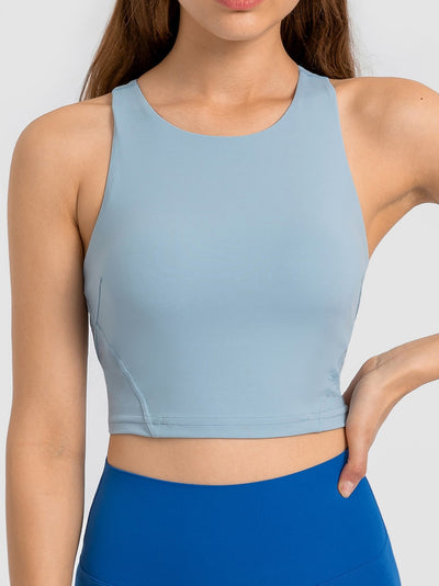 Avelena | Tshirt Sportliches Oberteil mit Integriertem Bh
