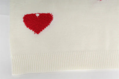 Maren | Herz-Strickpullover Damen