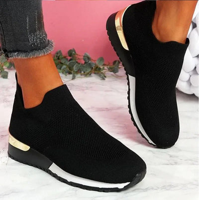 Orlisse – Atmungsaktive Strick-Sneaker zum Hineinschlüpfen