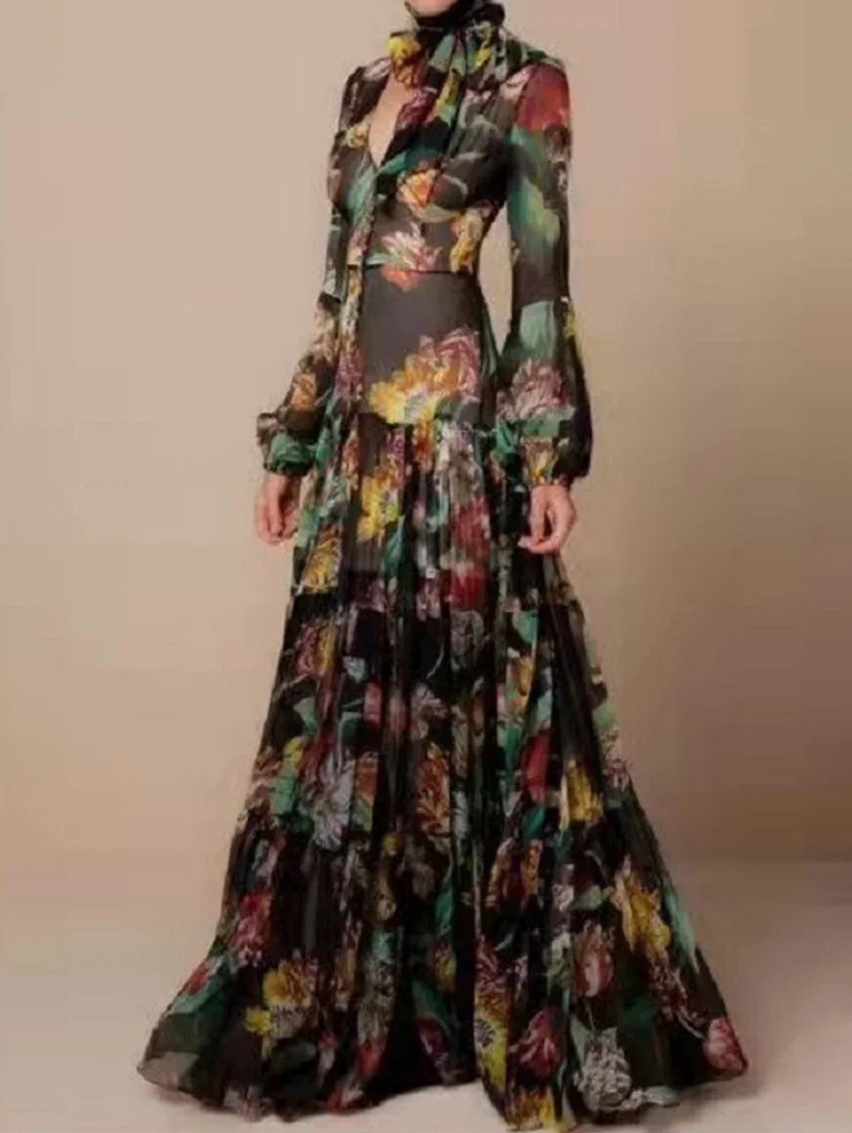 Liriane | Elegantes Kleid mit Spitzen-Details