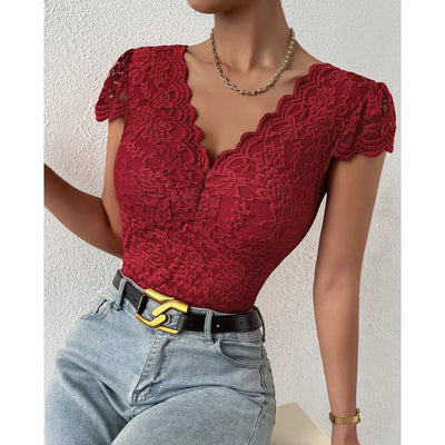 Vallienne – Eleganter Spitzenbody