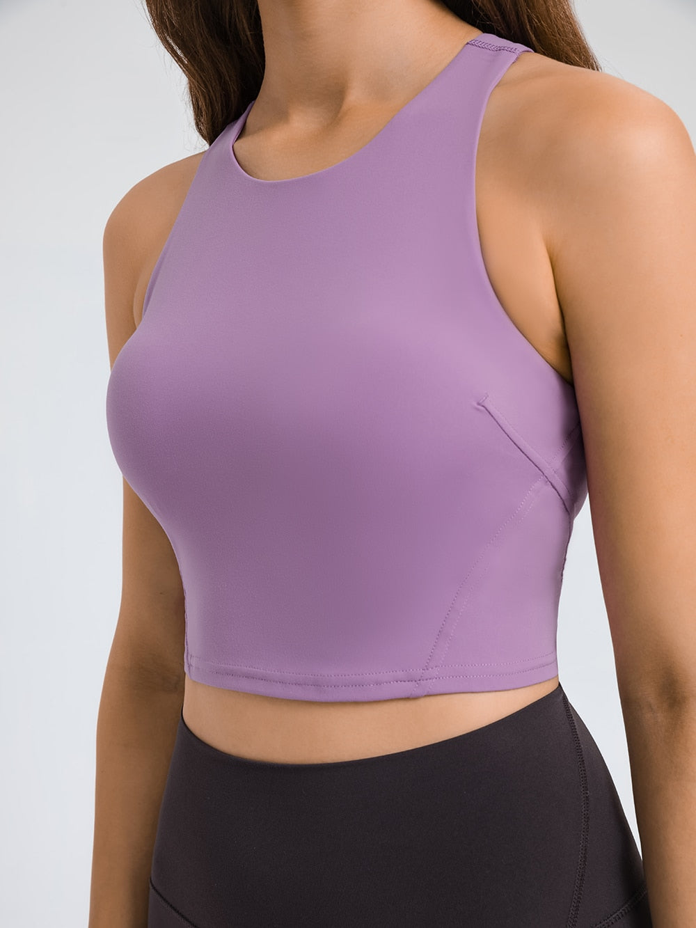 Avelena | Tshirt Sportliches Oberteil mit Integriertem Bh