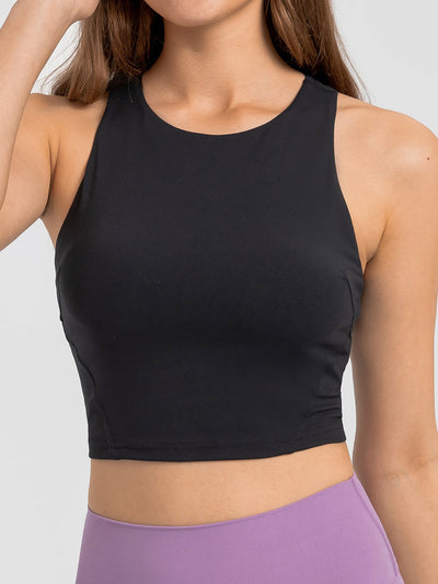 Avelena | Tshirt Sportliches Oberteil mit Integriertem Bh