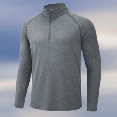 Avelena | Herren 1/4 Zip Pullover Hemden