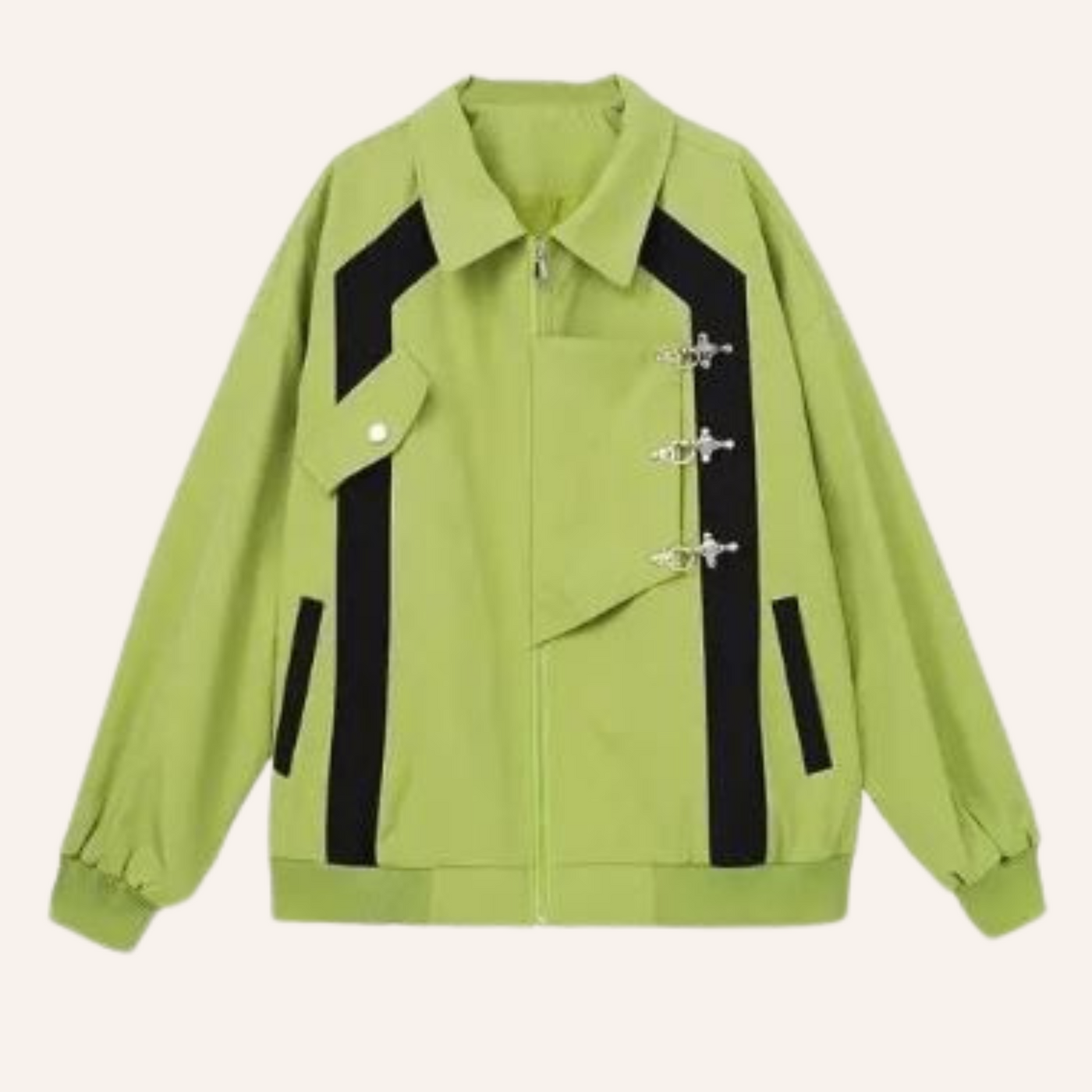 Avelena | Jacke mit Metallschnalle