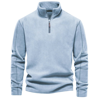 Fleece-Pullover | Halber Reißverschluss | Bequeme Wärme