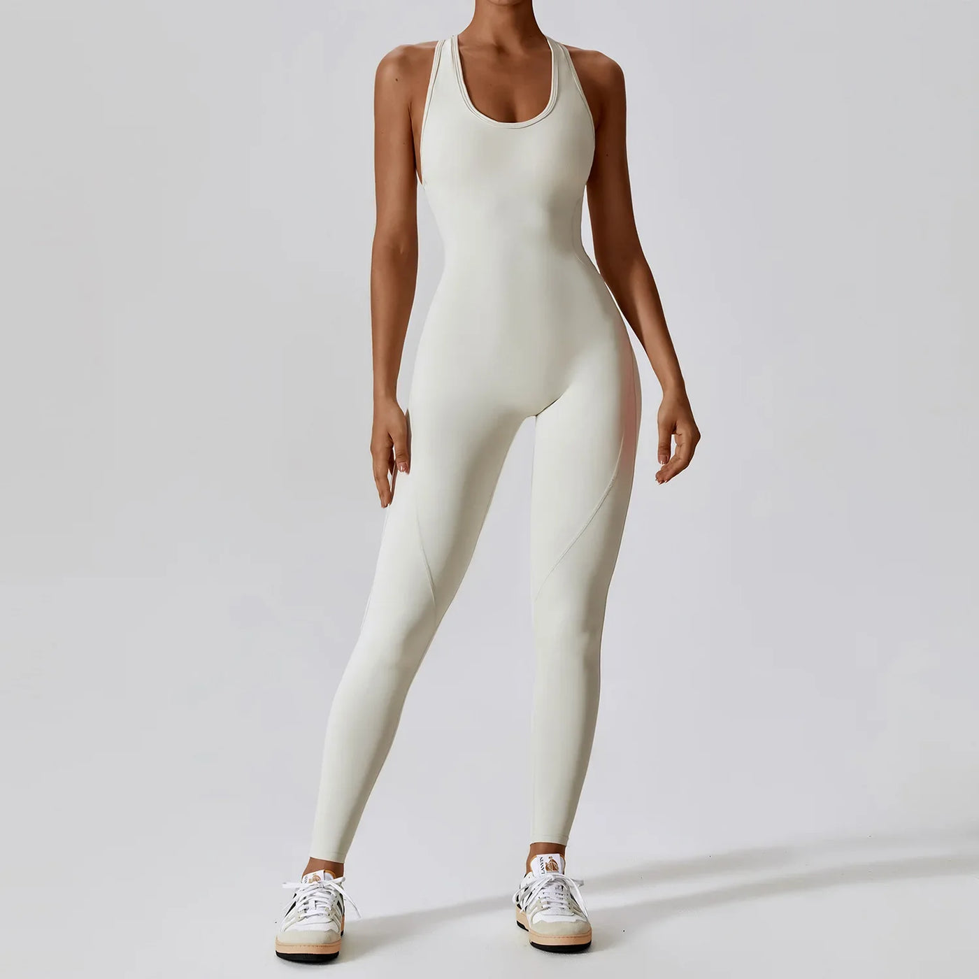 Miranda | Yoga Jumpsuit Mit Offenem Rücken