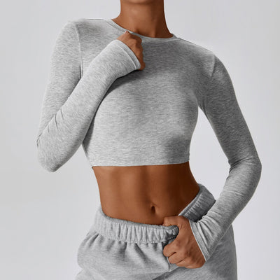 Avelena | Tshirt Figurbetontes Langarmshirt für Vielseitige Looks