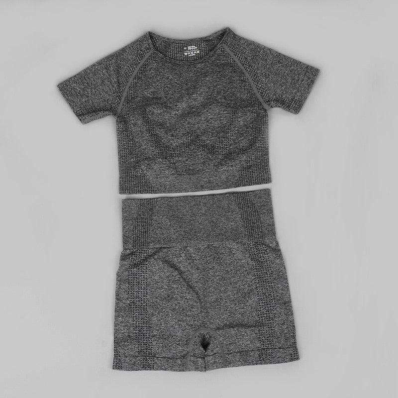 Avelena | Sportset Damen-Sportset Bestehend aus Top und Shorts