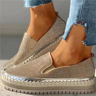 Noctaria – Schillernde Slip-on-Sneaker