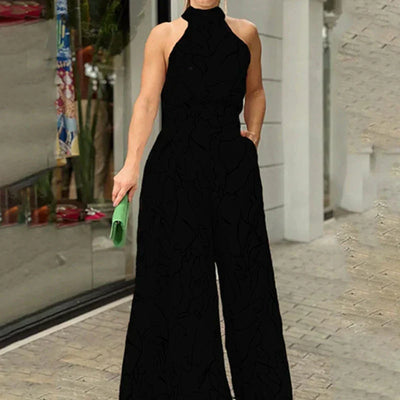Rosienne – Raffinierter Neckholder-Jumpsuit