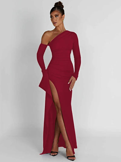 Avelena | Anmutiges Off-Shoulder-Kleid