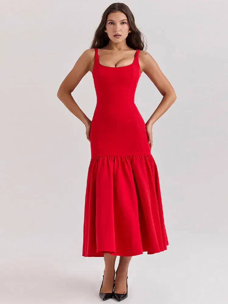Avelena | Elegantes Kleid mit Rockabschluss
