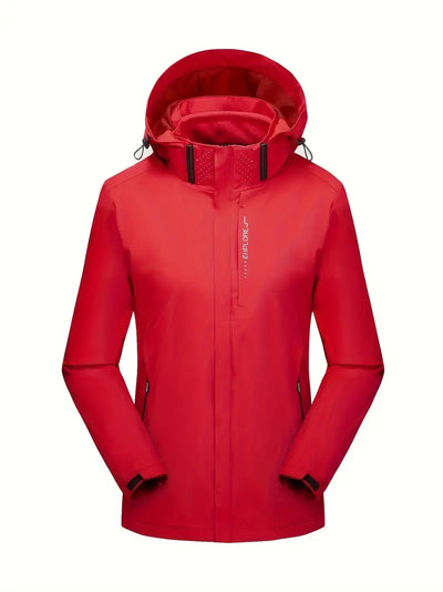 Avelena | Wasserdichte, Winddichte Hardshell- und Fleece-Thermo-Innenjacke