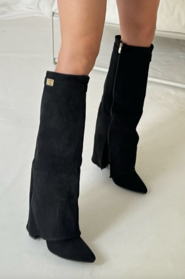 Stiefel mit modernem Reißverschluss | Eleganz trifft auf Funktionalität | Schlankes Design