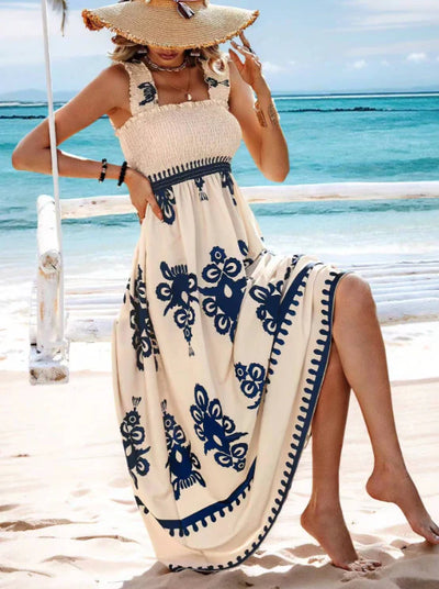 Suzy – Stilvolles Boho-Maxikleid