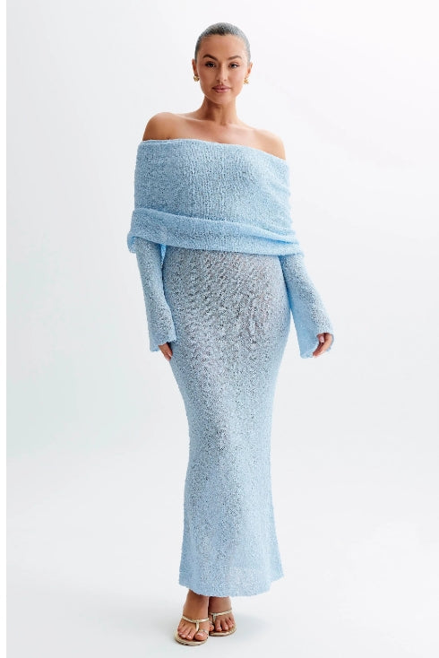 Avelena | Transparente Maxi Kleid