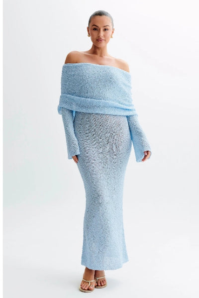 Avelena | Transparente Maxi Kleid