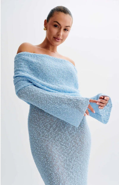 Avelena | Transparente Maxi Kleid