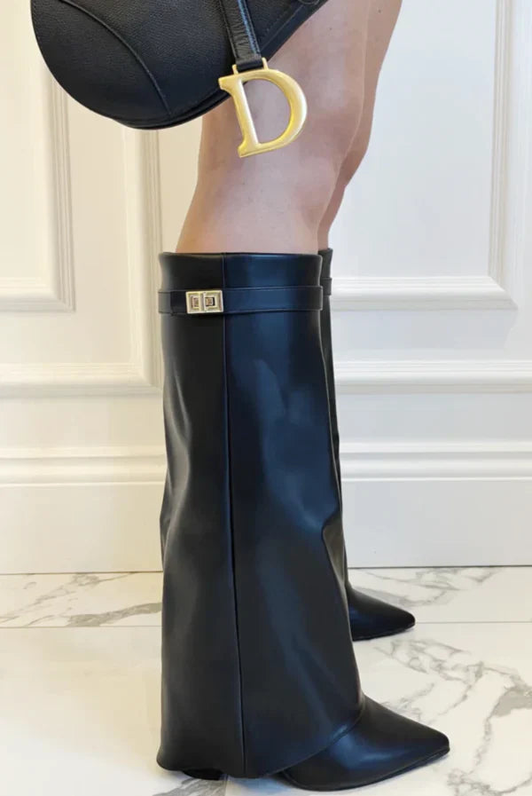 Stiefel mit modernem Reißverschluss | Eleganz trifft auf Funktionalität | Schlankes Design