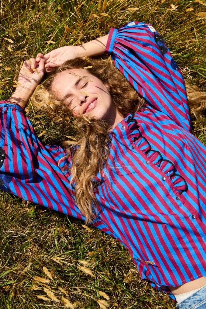 Vintage Karussellbluse für Damen – Novay