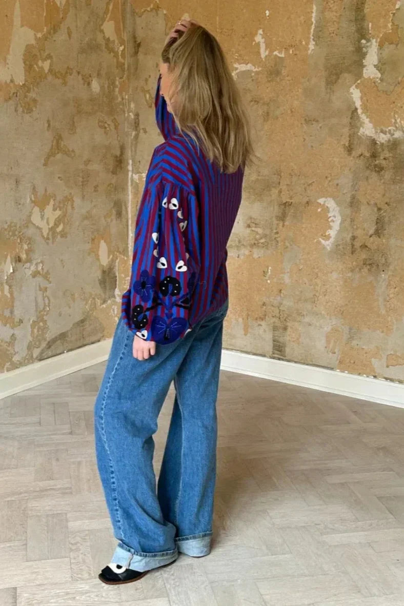 Vintage Karussellbluse für Damen – Novay