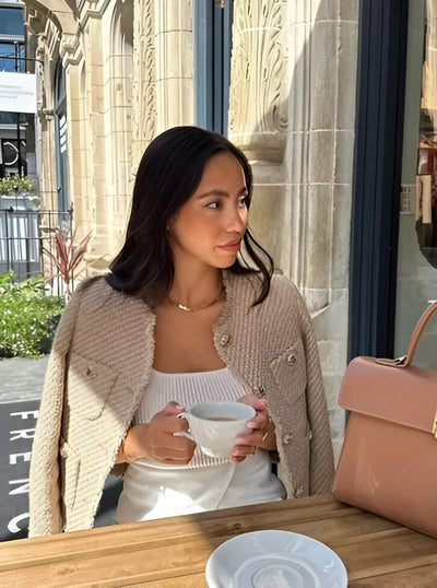 Ninobelli | Schicker Tweed-Mantel