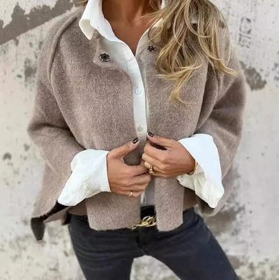 Avelena | Beigefarbener Kaschmirpullover