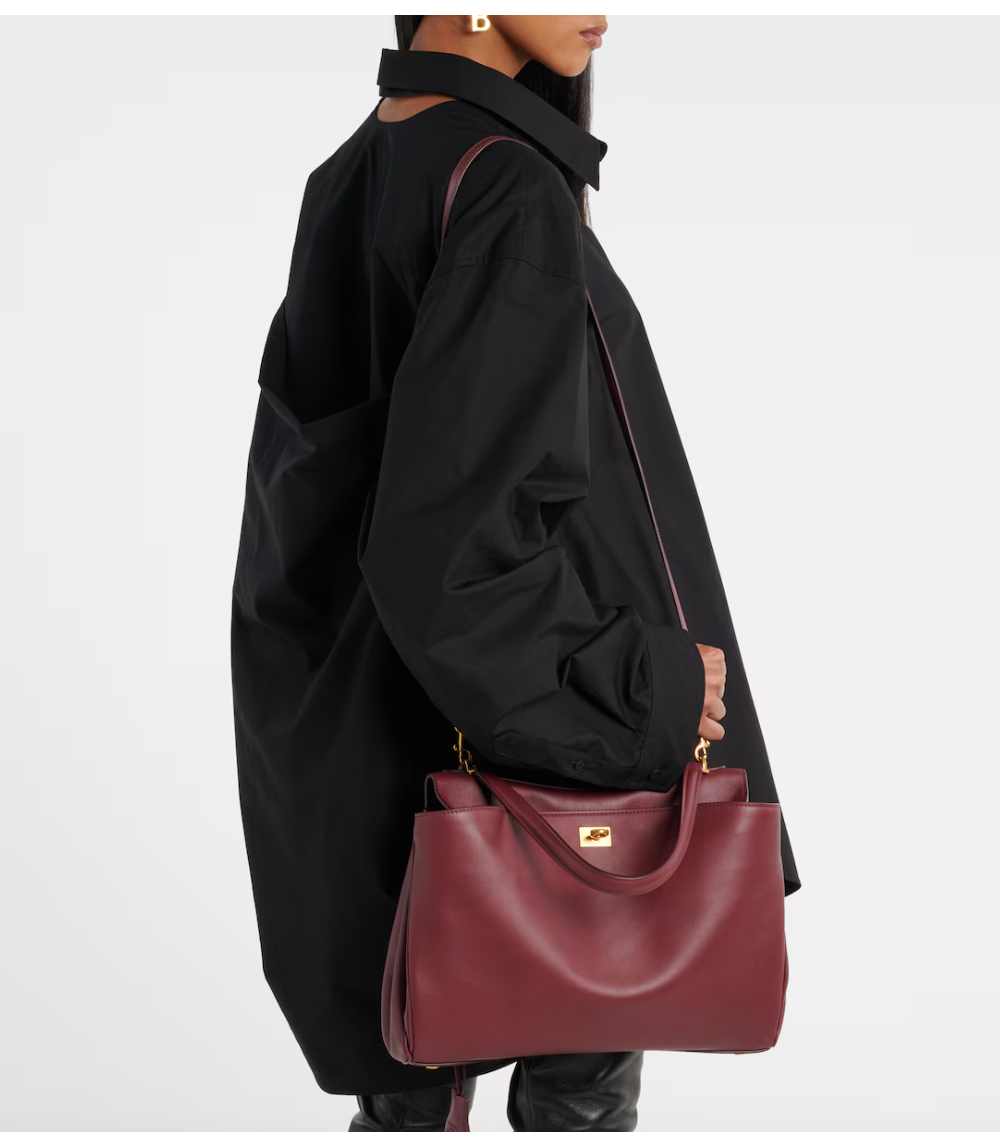 Luxuriöse vegane Leder Tote Bag