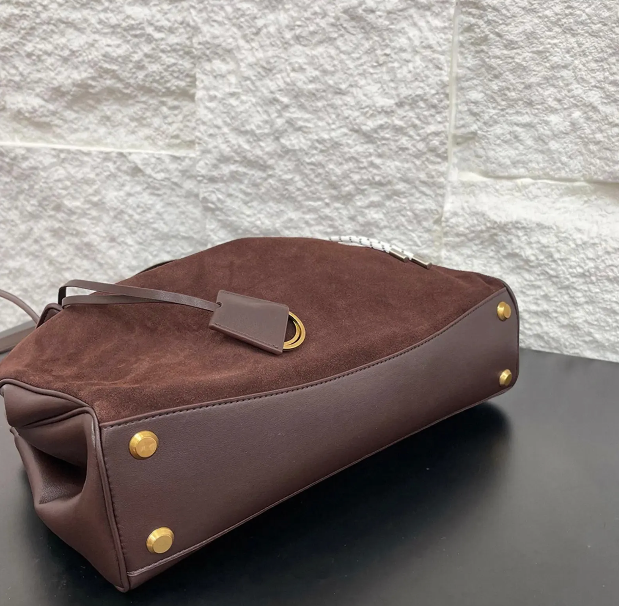 Luxuriöse vegane Leder Tote Bag