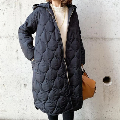 Danielle - texturierter damenmantel