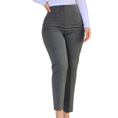 Avelena | Hosen Damen High-Waist Slim-Fit Hose für Einen Eleganten Look