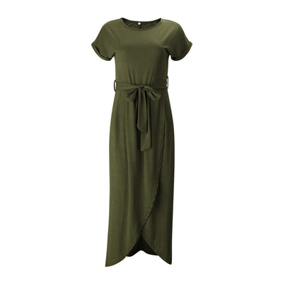 Wickel-Maxikleid mit Gürtel | Eleganz und Komfort | Zeitloser Stil
