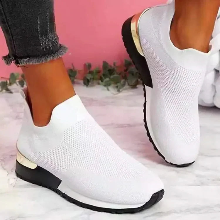 Orlisse – Atmungsaktive Strick-Sneaker zum Hineinschlüpfen