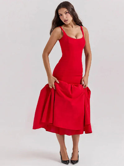 Avelena | Elegantes Kleid mit Rockabschluss