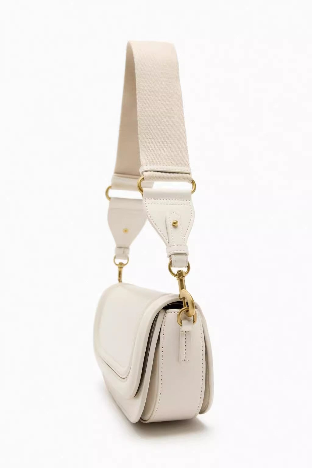 VALENCIA WHITE SADDLE BAG - PREMIUM QUALITY