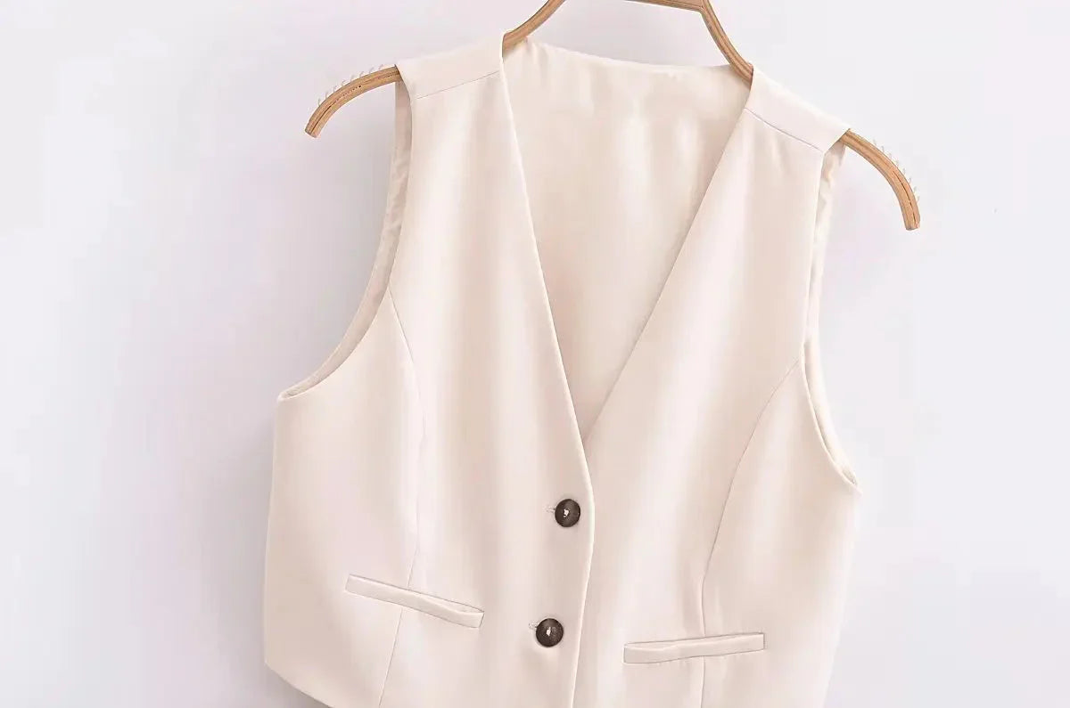 Avelena | Lässiger Knopf-Jumpsuit
