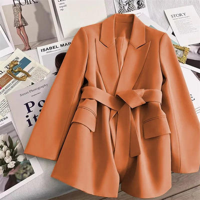 Avelena | Langarm-Blazer mit Schleife
