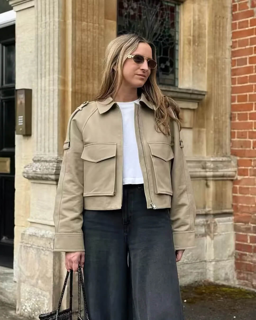 Karine | Kurz geschnittener Trenchjacke