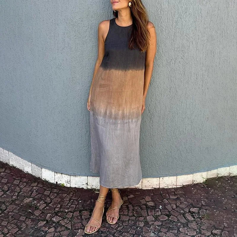 Lyraia – Stilvolles, leuchtendes Ombré-Kleid