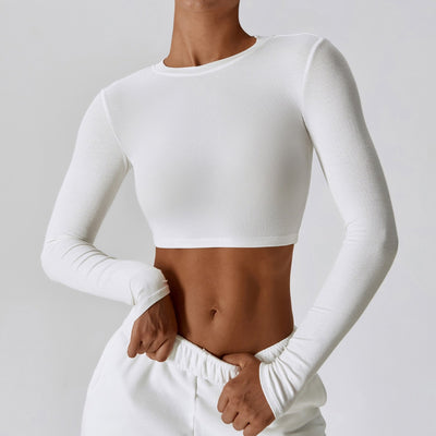 Avelena | Tshirt Figurbetontes Langarmshirt für Vielseitige Looks