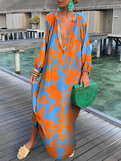 Avelena | Maxikleid mit Böhmischem Muster