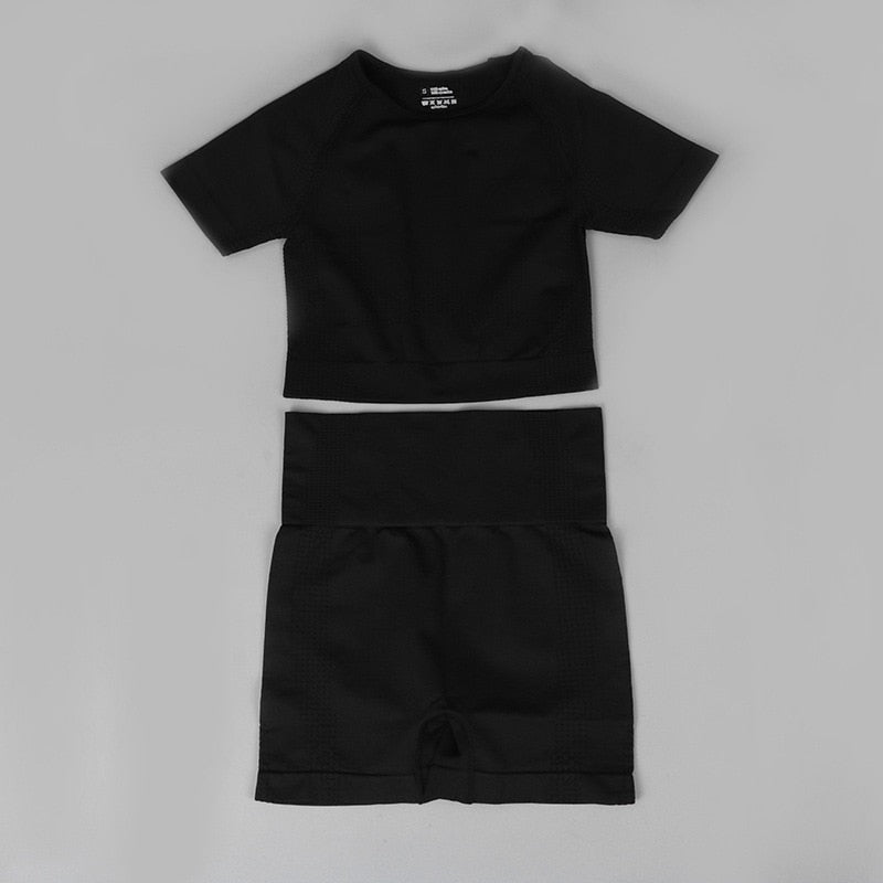Avelena | Sportset Damen-Sportset Bestehend aus Top und Shorts